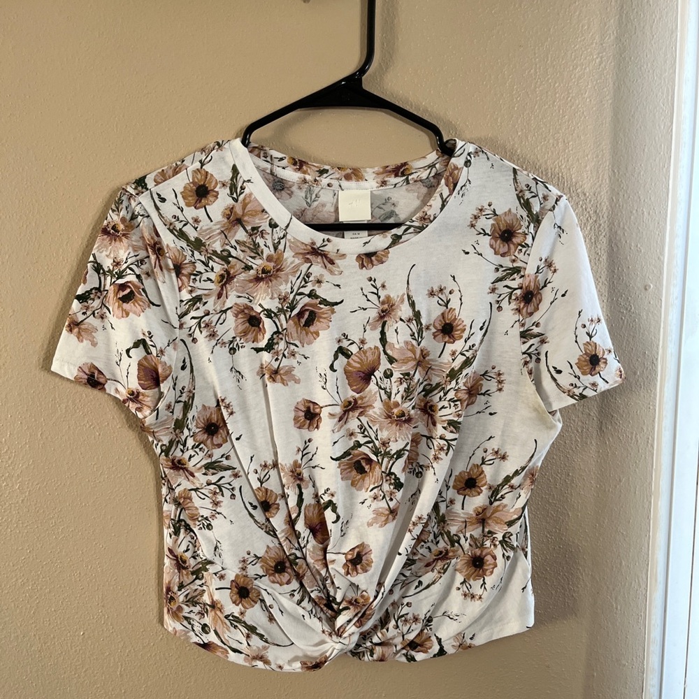 Floral Crop Top